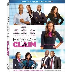 BAGGAGE CLAIM Blu-Ray DVD Combo (2014) * New * Sealed Paula Patton